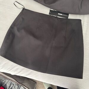 NWT black fashion nova mini skirt